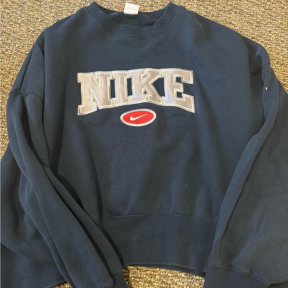 Nike Dark Blue Crewneck Sweatshirt